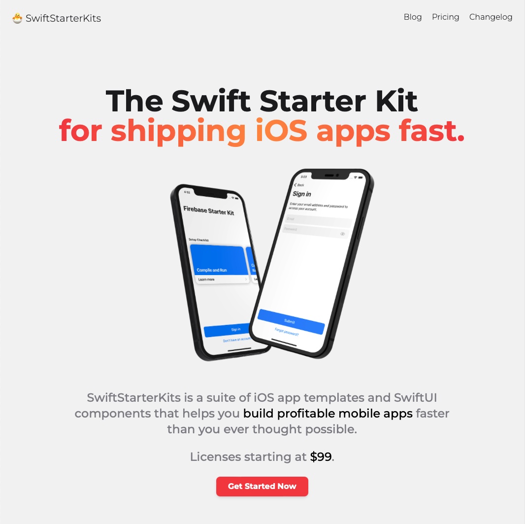 SwiftStarterKits got a huge website overhaul in January.
